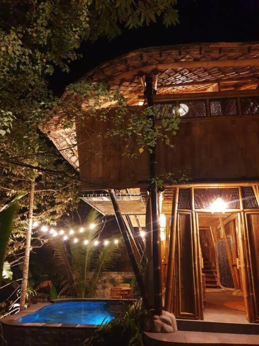 Eco Bamboo Island Bali - Bamboo House #4 Villa Selat Exterior foto