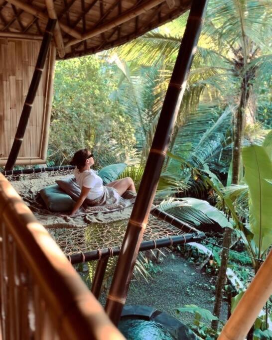 Eco Bamboo Island Bali - Bamboo House #4 Villa Selat Exterior foto