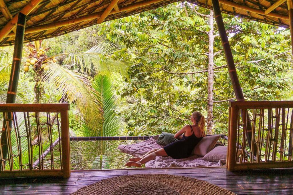 Eco Bamboo Island Bali - Bamboo House #4 Villa Selat Exterior foto
