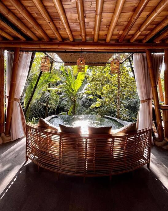 Eco Bamboo Island Bali - Bamboo House #4 Villa Selat Exterior foto